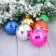 Set of balls plastic D-6 cm, 6 pcs "proxo disco" mix