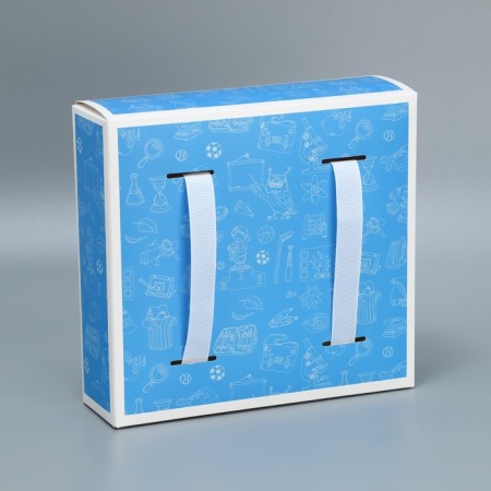 Gift molding box, packaging, “School time”, 23.5 x 22 x 7 cm-1