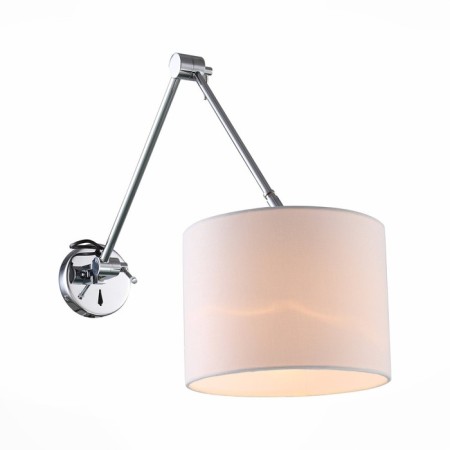 Sconces st. SL460.101.01. Marcia. 1x60 watts, E27, 25x30 cm, chromium color-8