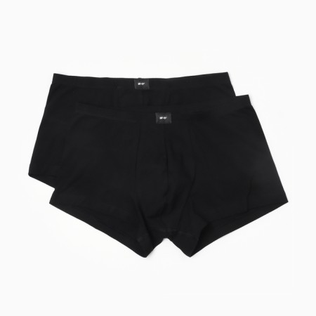 Set of men's panties boxers (2 pcs), black color, size 54 (xxl)