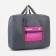 Board Road on a zipper, folding in a cosmetic bag, outer pocket, gray/pink color