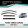 Defly window deflectors for Toyota Yaris Verso (XP20), 1999-2006