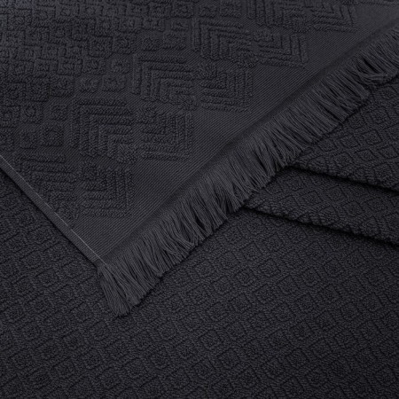 Trick of Tensor "Romb", 450 g, size 70x130 cm, dark gray color-1