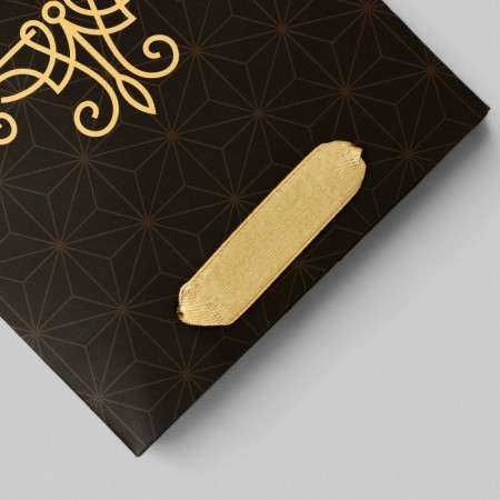 Gift Packet Laminated for a bottle, "Real man", 13 × 32 × 11.3 cm-2