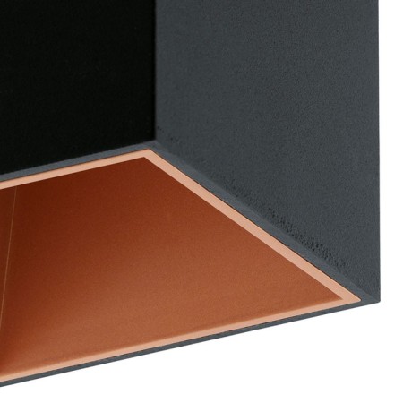 Lamp Polasso 1x3.3W LED Black 10x10x12cm-2