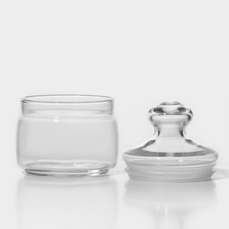 Bank for bulk products Cesni, 420 ml, transparent color-1