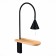 Sconces st. SL1802.401.01. Amiro. 1x60 watts, E27, 18x80 cm, black color