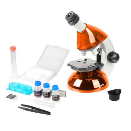 Microscope micromed atom 40x-640x, orange color-4