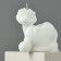 New Year 2025! Interior candle “New Year's collection: snake cutie”, white, 69 x 61 x 36