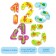 Soft puzzle for kids “Learning numbers: animals”, 5 puzzles, crumb me