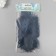 Decorative ostrich "Blue Night" h = 15-20 cm