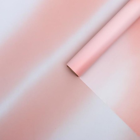 Flower film "Transition" Pink, 0.58 x 10 m