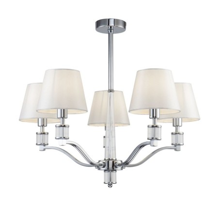 Caustra Freya FR5020PL-05CH Clarissa, 610x610x530 mm, E14, 5x40W, chromium color