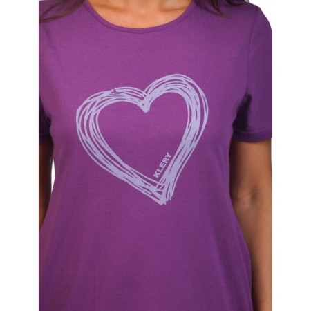 Women's tunic, size 44, purple color-4