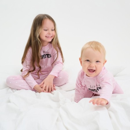 Combineson crumb I am sister, height 74-80 cm, pink color-2