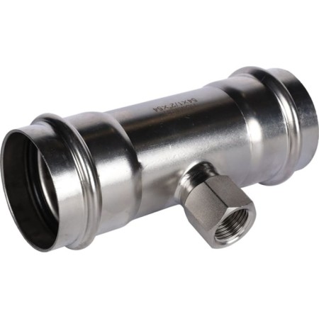 Rommer RSS-0015-005412, VPR-BR, D = 54 mm X 1/2 ", press steel, stainless steel