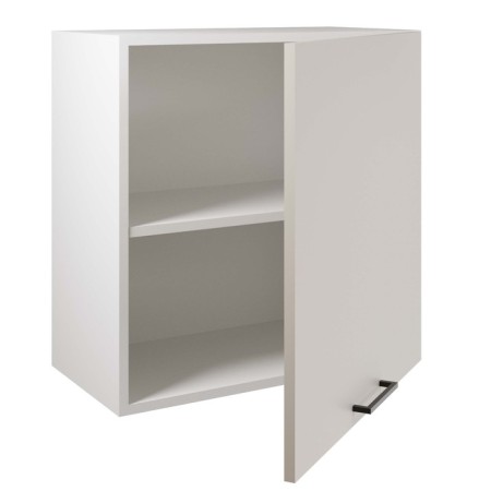 Hinged cabinet 600 Simple, 600x300x600, cashmere/white-1