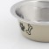 Standard -colored bowl with print, 350 ml, beige