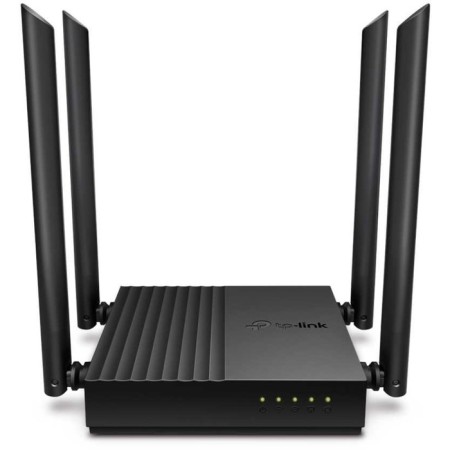 Wi-Fi Router TP-Link Archer C64, 1167 Mbps, 4 ports 1000 Mbit/s, black