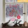 Vinyl stickers with foil "Happy New Year", 30 x 50 cm, New Year