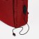 Male backpack on a zipper, 4 outer pockets, with USB, burgundy color