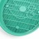 Toilet with a mesh "Kisa", 37 x 27 x 4 cm, green