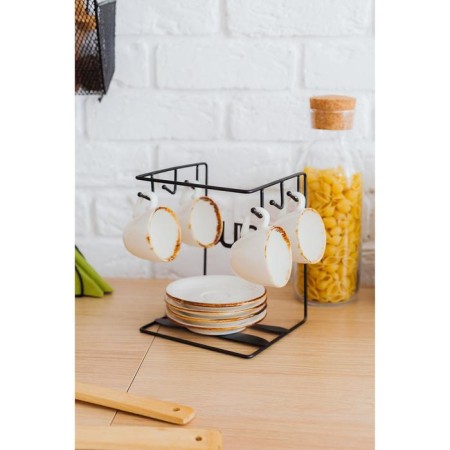 Tea Service stand shade "kitchen", 14 × 15 × 19 cm, black color-3