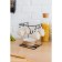 Tea Service stand shade "kitchen", 14 × 15 × 19 cm, black color