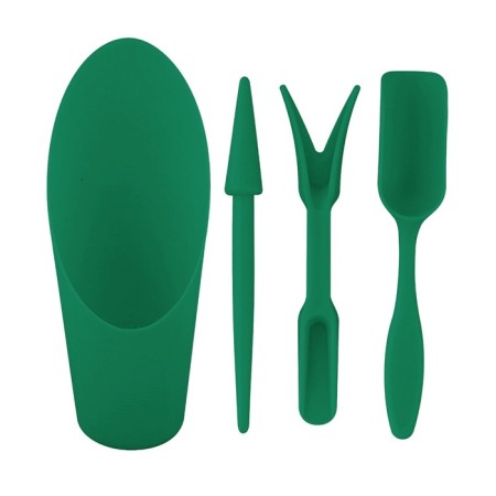 Set of garden tools, 4 items, plastic