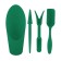 Set of garden tools, 4 items, plastic