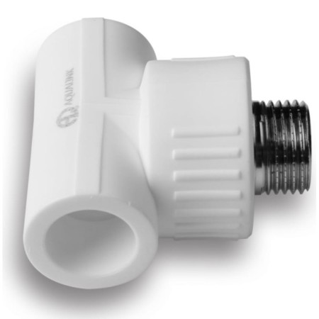 Combined Aqualink, polypropylene tee, d = 20 mm x 1/2 ", external thread-8