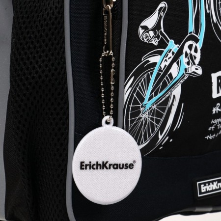 School backpack Erich Krause Ergoline 15l, 39 x 28 x 14 cm, ergonomic back, bicycle rider 57024-9