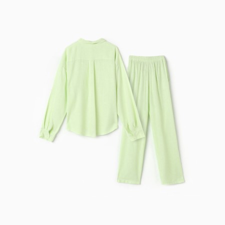 Пижама женская (рубашка и брюки) KAFTAN Lime series р. 44-46-6