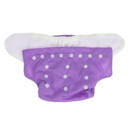 Reusable diaper, purple color-9