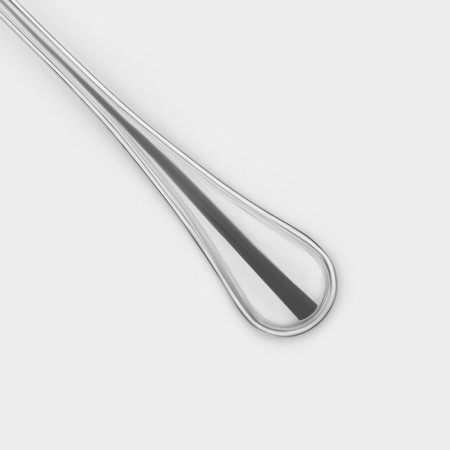 Diningral plug "sonata" ("imperial"), h = 20.5 cm, thickness 2 mm, silver color-2