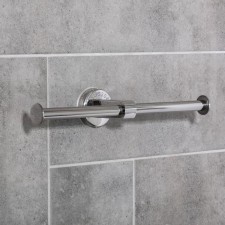 2 rolls for 2 rolls, stainless steel holder