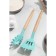 Spoon for spaghetti and spatula 37 cm x 16 cm x 2 cm "Mint stories"