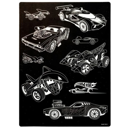 Drawing “Hot Wils” drawing light, A4 format-2