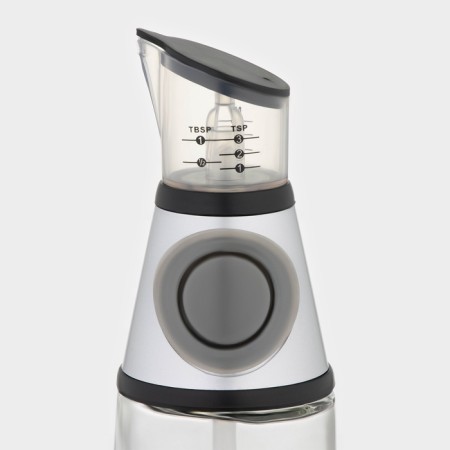 Capacity for oil and vinegar with Magistro dispenser, 500 ml, black color-1