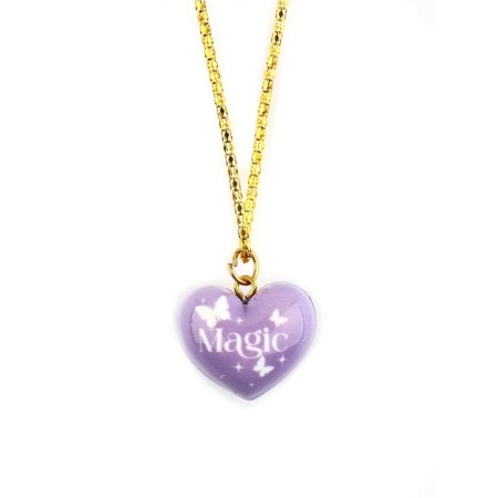 Pendant pendant Heart “Sweet Girl”, 2.4 x 2.3 cm-1