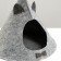 Animal house from felt "Eared Vig-Vam", 48 x 45 cm
