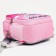 Baby backpack on a zipper, with a wallet, pink color