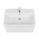 Tumbling under the Aquaton Asti sink, 70 cm, white gloss color, white matte