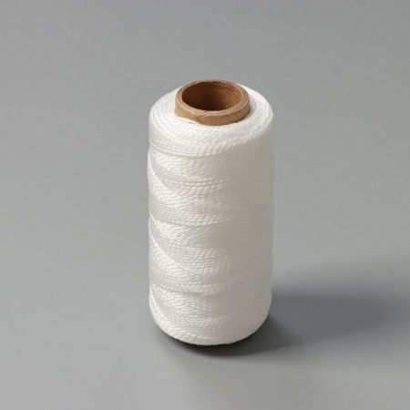 Thread twisted shares, 2-spinal, pp, d = 1.3 mm, 200 m, white color-3
