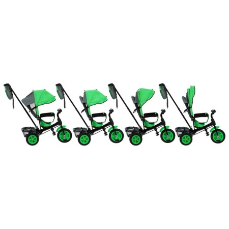 Three -haired bicycle Vivat 1, green color-2