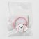 Hair gum "Cute cat", diam. 3 cm
