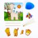 Developing set with balls "Animals" 2.5 × 17.5 × 19.5 cm, mix