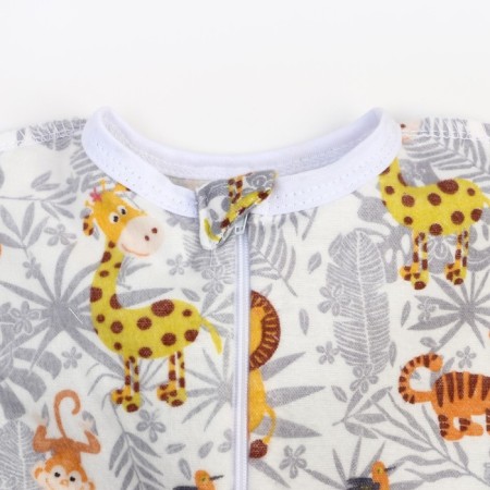 Jungle-coconut diamond, flannel 170 g/m, cotton 100%, height 62-1