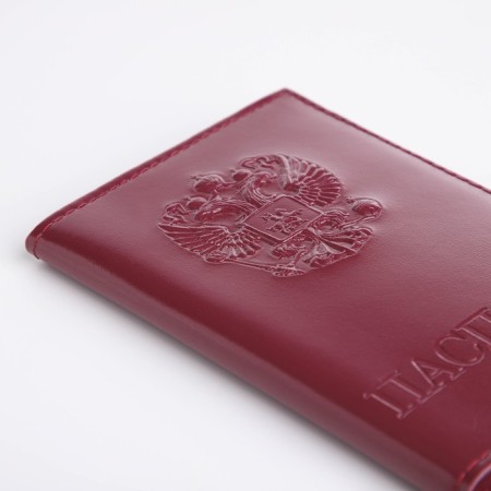 Cover for passport, lilac color-4