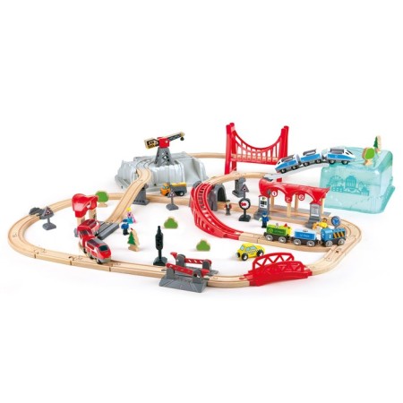 Game set of the railway "City train"-1